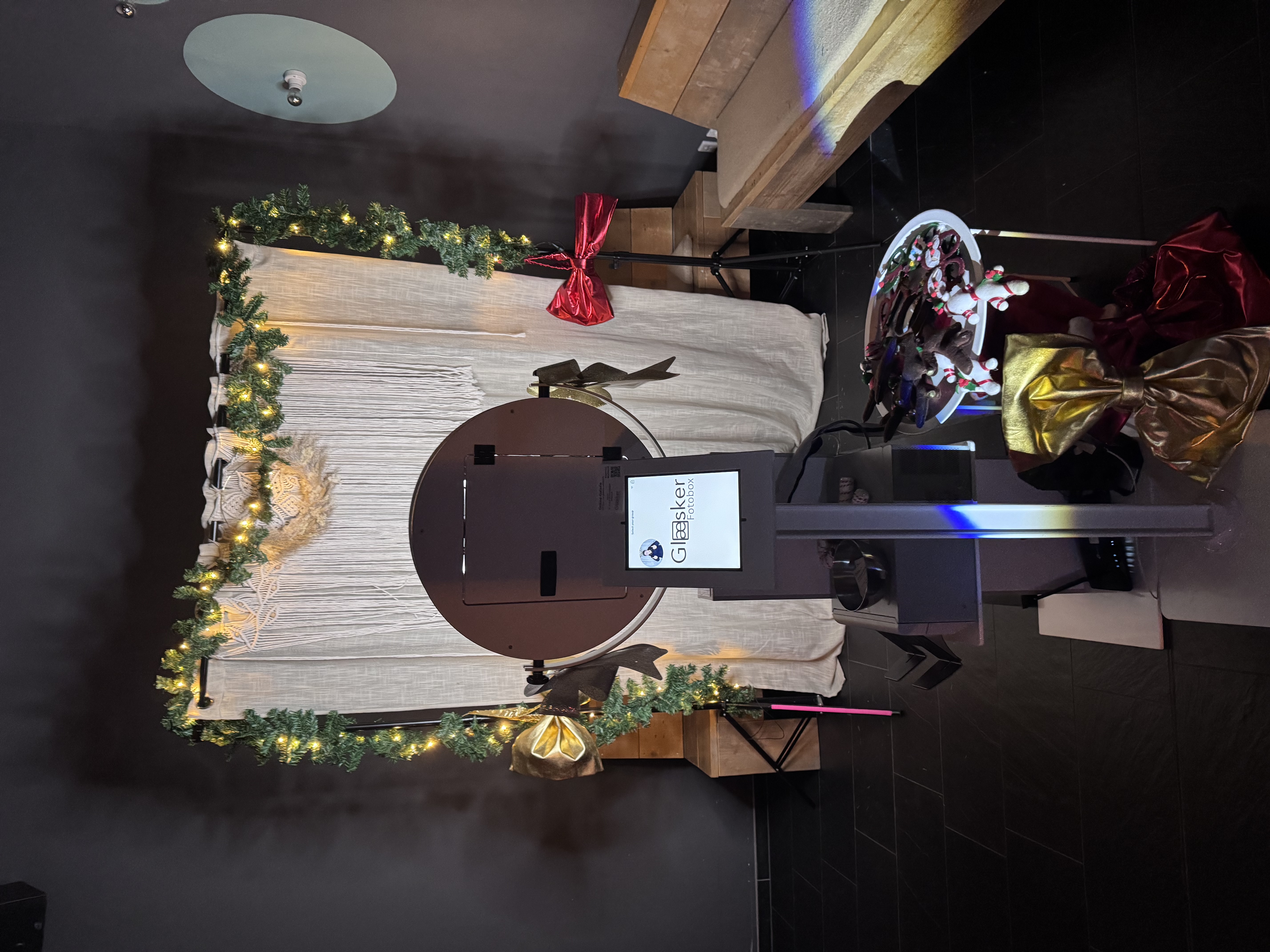 Glaesker Fotohintergrund Weihnachten