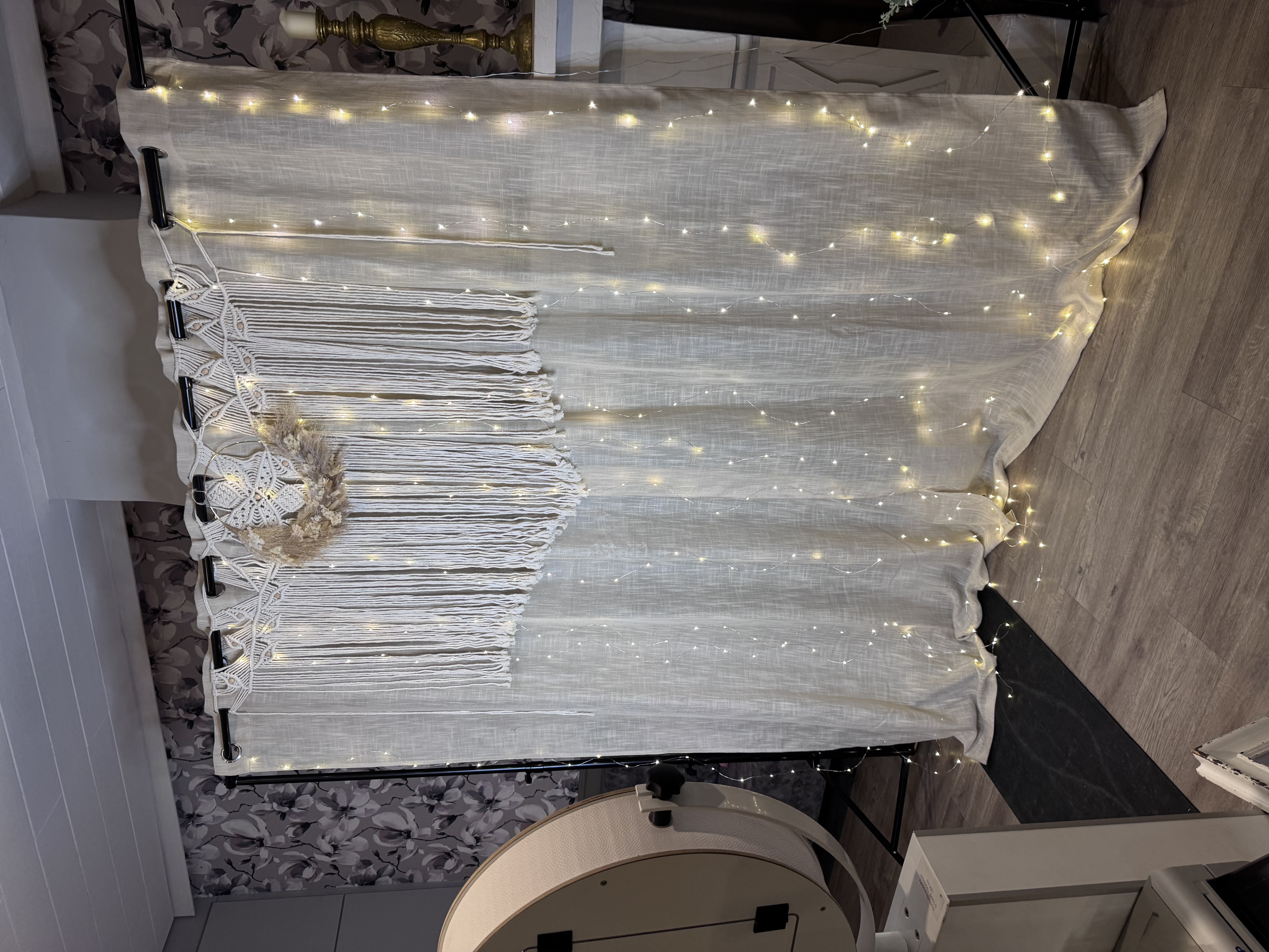 Glaesker Fotohintergrund Makramee-Hintergrund