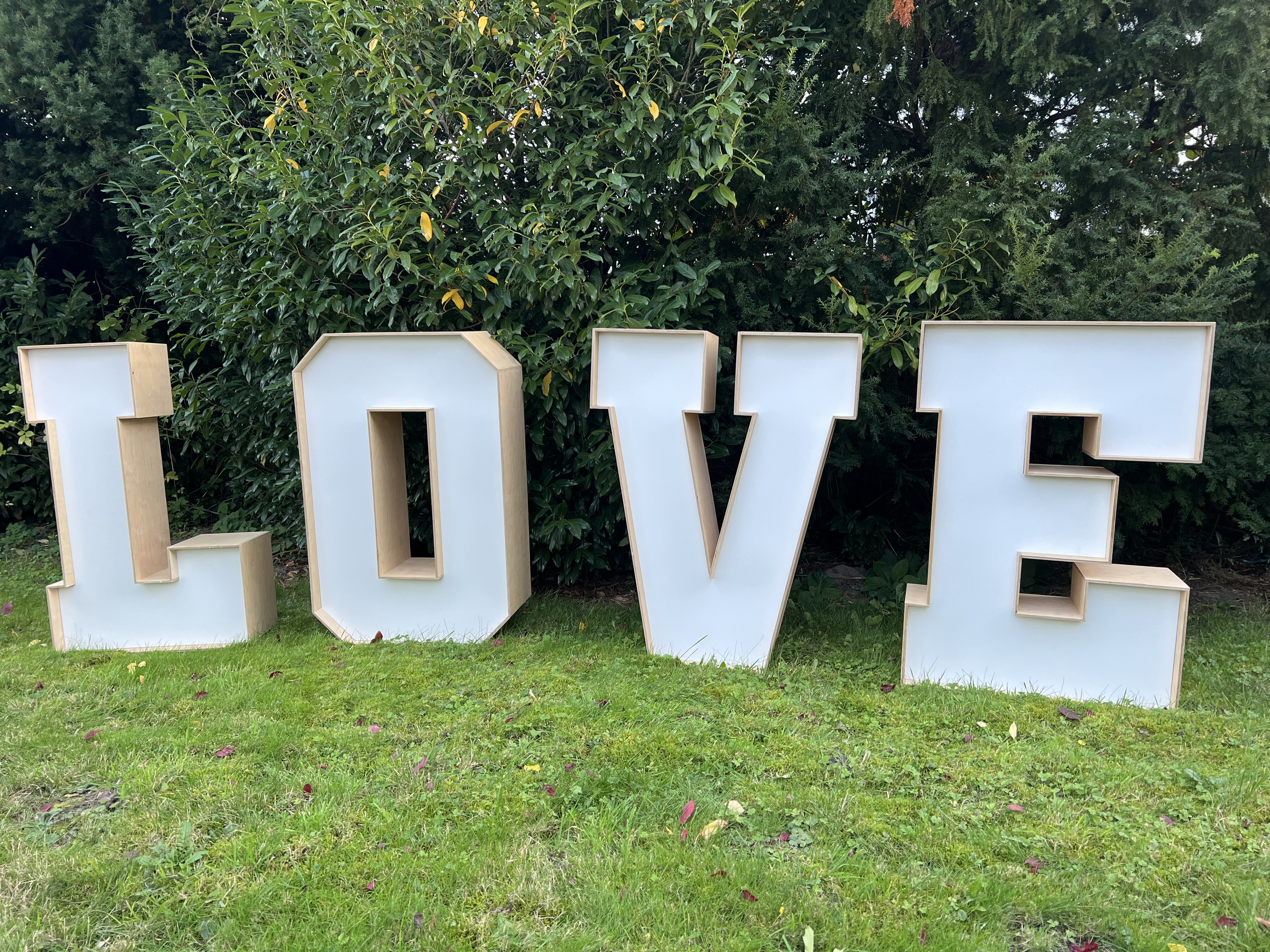 XXL-Love Buchstaben Modern Ansicht 4