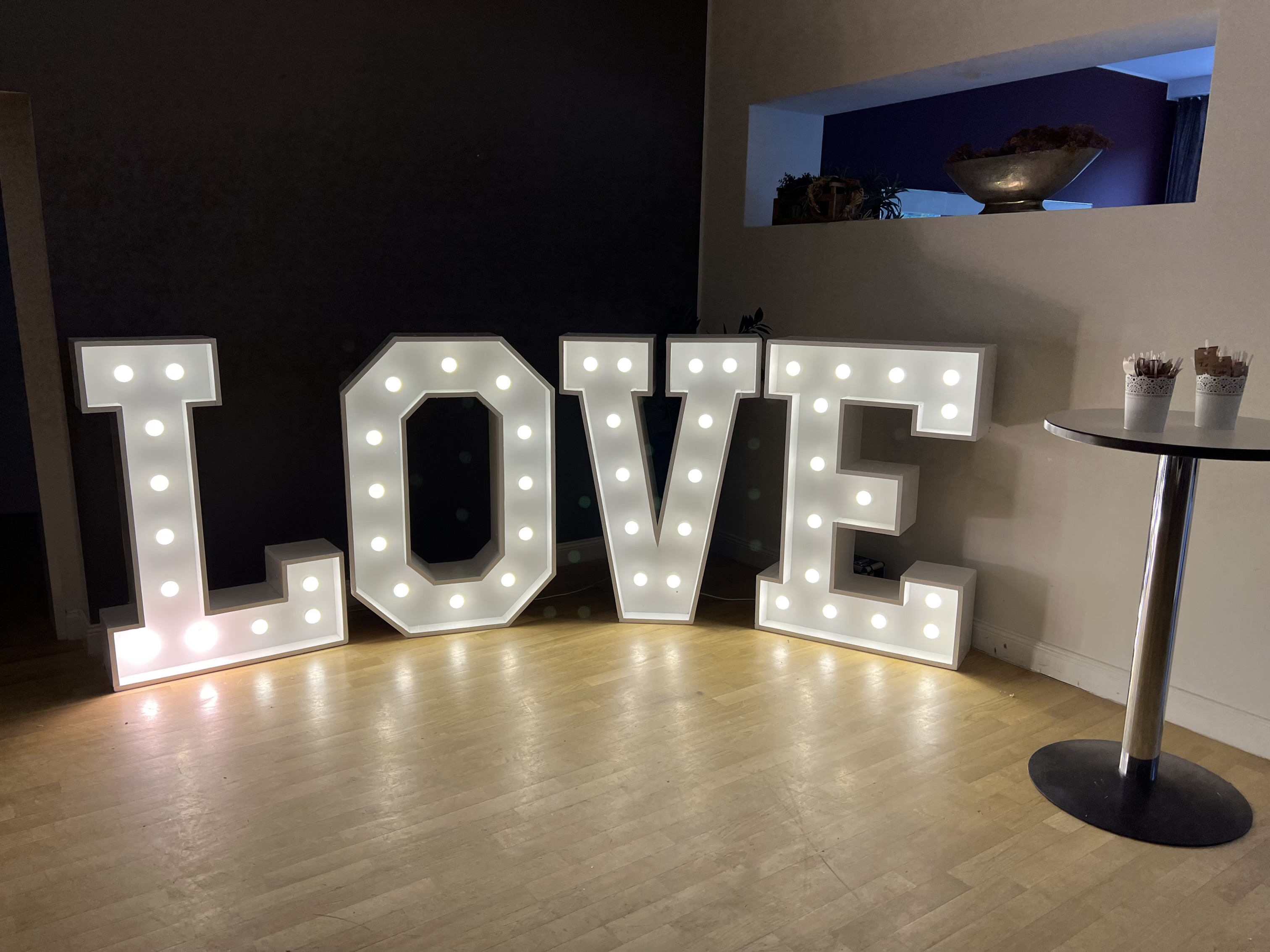 XXL-Love Buchstaben Vintage Ansicht 5