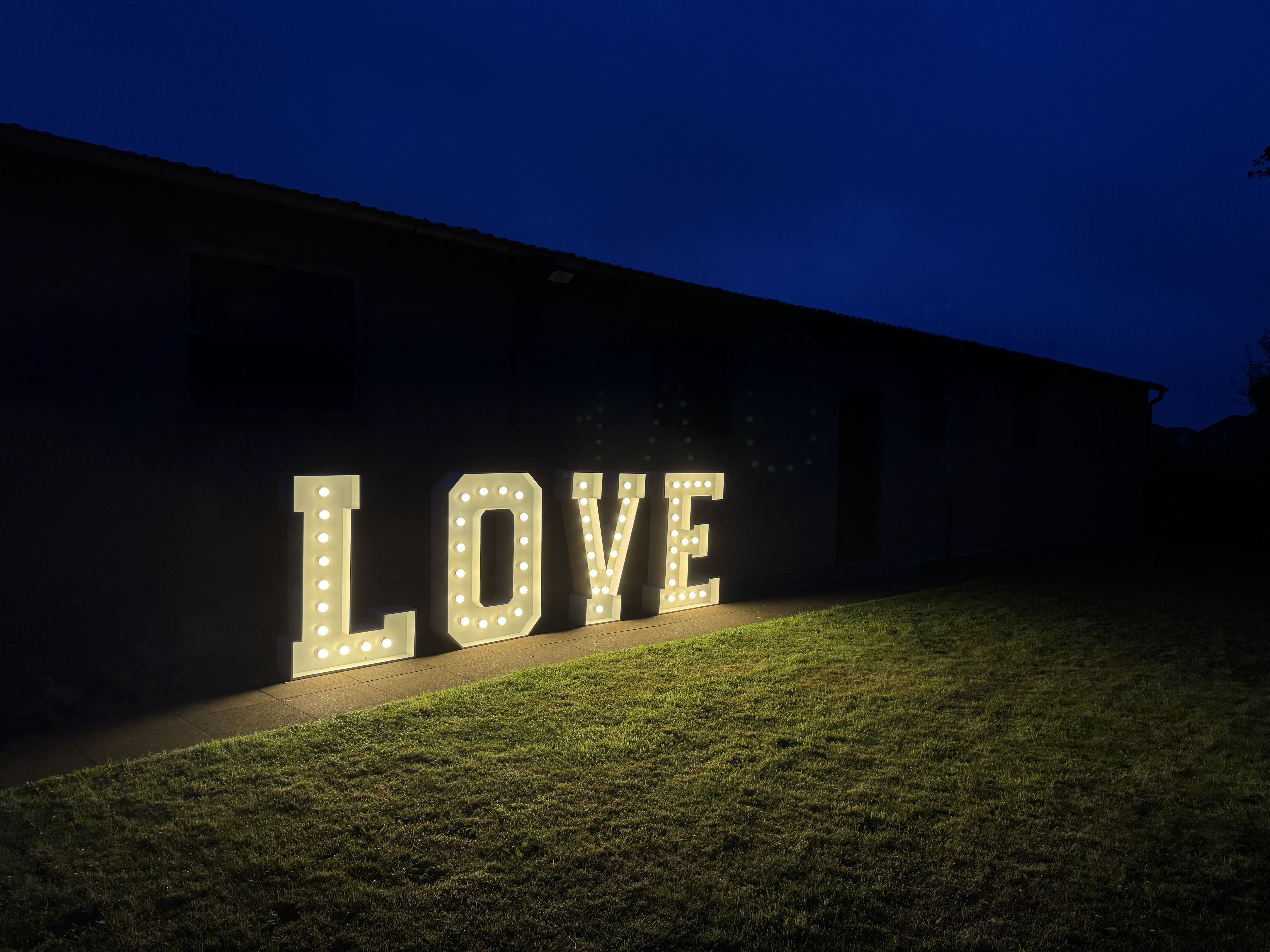 XXL-Love Buchstaben Vintage Ansicht 9