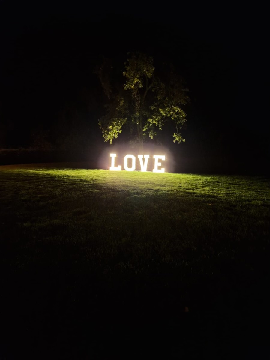 XXL-Love Buchstaben Vintage Ansicht 3